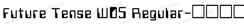 Future Tense W05 Regular字体转换